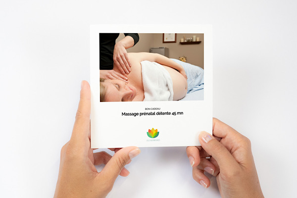 carte cadeau massage prenatal